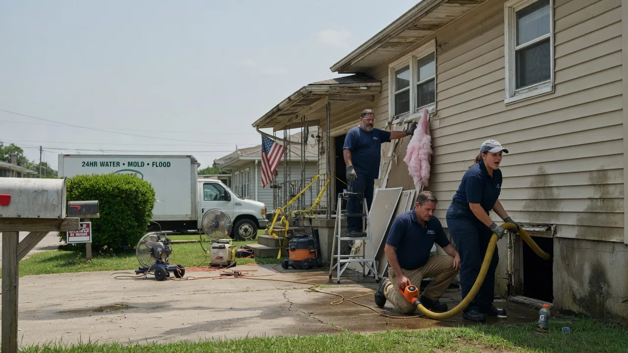 Water Damage Repair in Liberty Hill, TX near me
